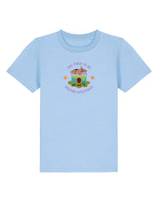 Scooby Embroidered Organic Cotton Childrens T-Shirt