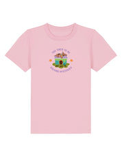 Scooby Embroidered Organic Cotton Childrens T-Shirt