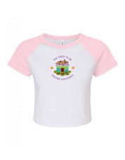 Scooby Embroidered Micro Rib Baby Tee