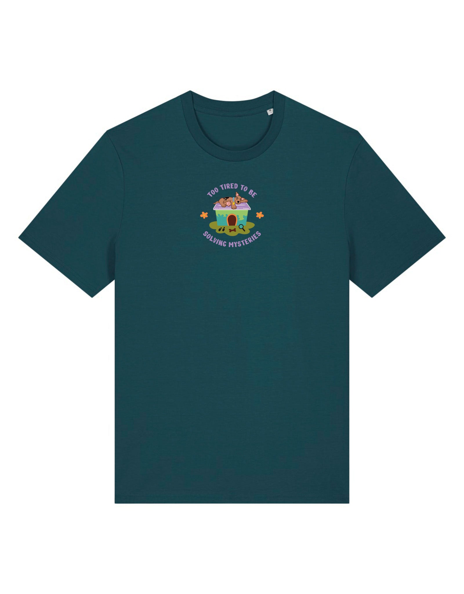 Scooby Embroidered Organic Cotton T-Shirt