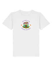 Scooby Embroidered Organic Cotton Childrens T-Shirt
