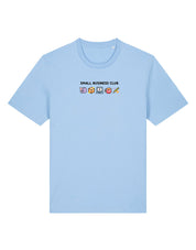 Small Business Club Embroidered Organic Cotton T-Shirt