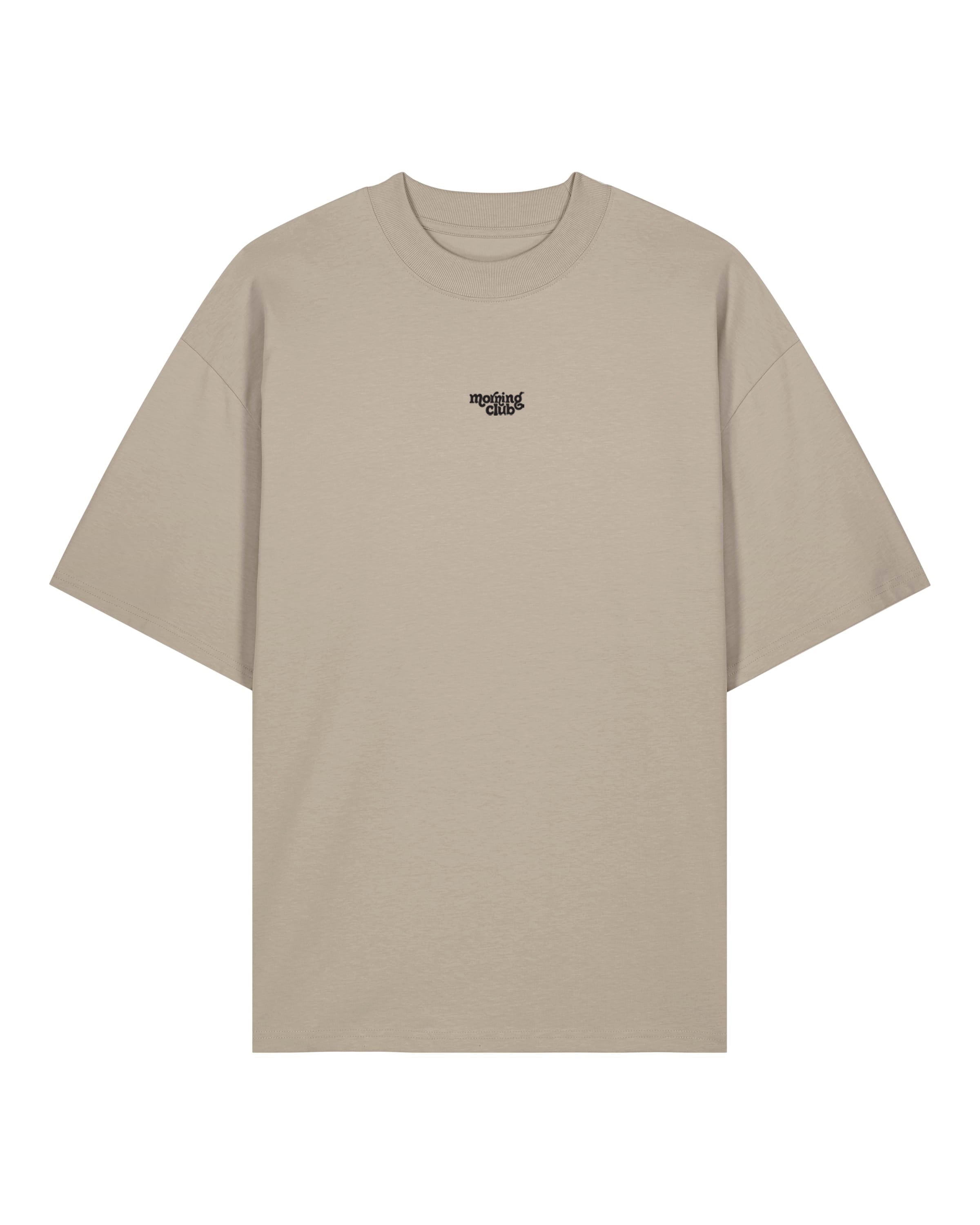 Essential Embroidered Oversized Organic Cotton T-Shirt