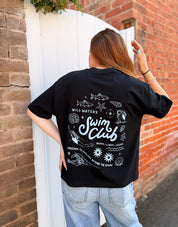 Swim Club Boxy Organic Cotton Tee