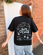 Swim Club Boxy Organic Cotton Tee