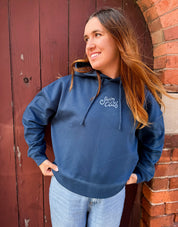 Swim Club Boxy Organic Cotton Hoodie