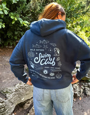 Swim Club Boxy Organic Cotton Hoodie