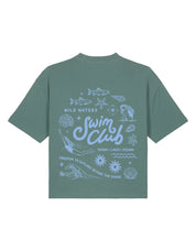 Swim Club Boxy Organic Cotton Tee