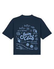 Swim Club Boxy Organic Cotton Tee