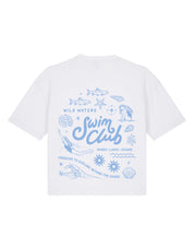 Swim Club Boxy Organic Cotton Tee
