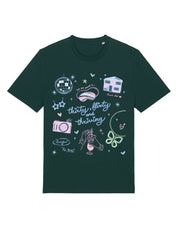 Thirty, Flirty & Thriving Printed Organic Cotton T-Shirt