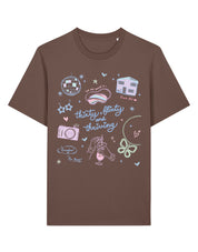 Thirty, Flirty & Thriving Printed Organic Cotton T-Shirt