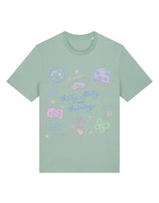 Thirty, Flirty & Thriving Printed Organic Cotton T-Shirt