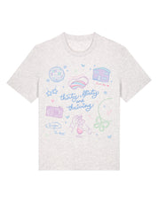 Thirty, Flirty & Thriving Printed Organic Cotton T-Shirt