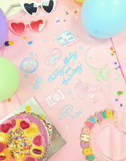 Thirty, Flirty & Thriving Printed Organic Cotton Sweatshirt