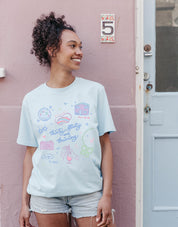 Thirty, Flirty & Thriving Printed Organic Cotton T-Shirt