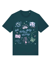 Thirty, Flirty & Thriving Printed Organic Cotton T-Shirt