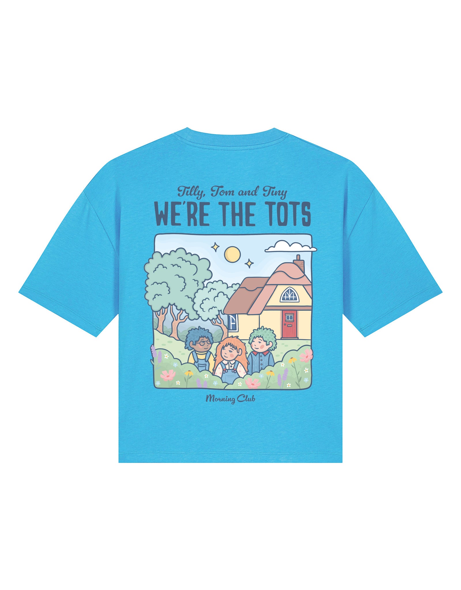 We're the Tots Printed Boxy Organic Cotton Tee