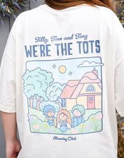 We're the Tots Printed Oversized Organic Cotton Tee