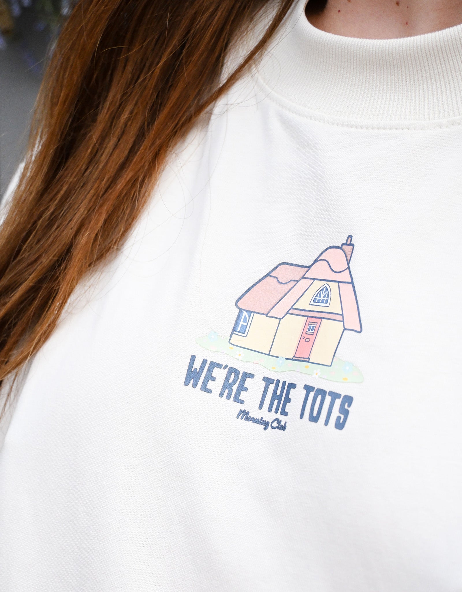 We're the Tots Printed Oversized Organic Cotton Tee