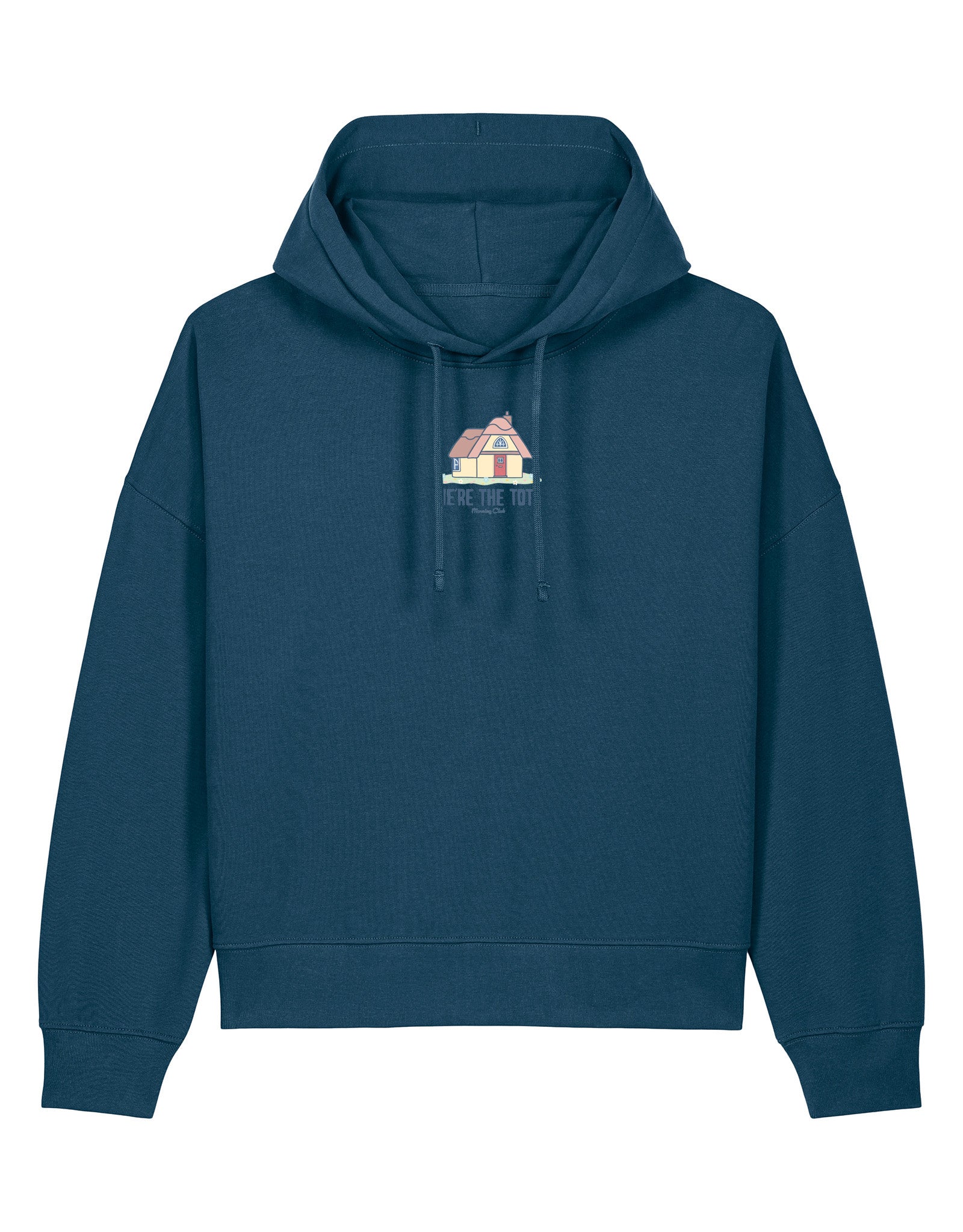 We're the Tots Printed Boxy Organic Cotton Hoodie