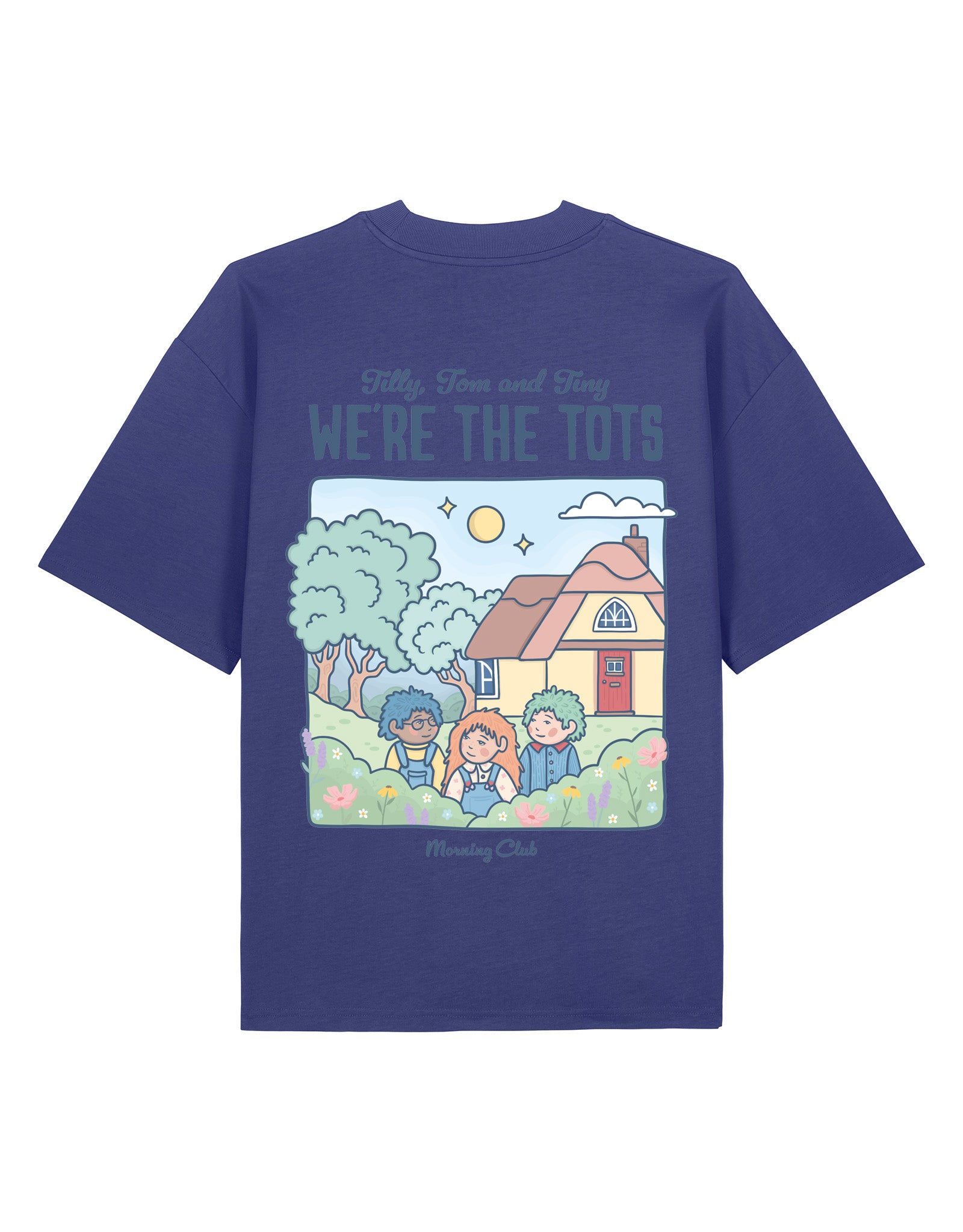 We're the Tots Printed Oversized Organic Cotton Tee