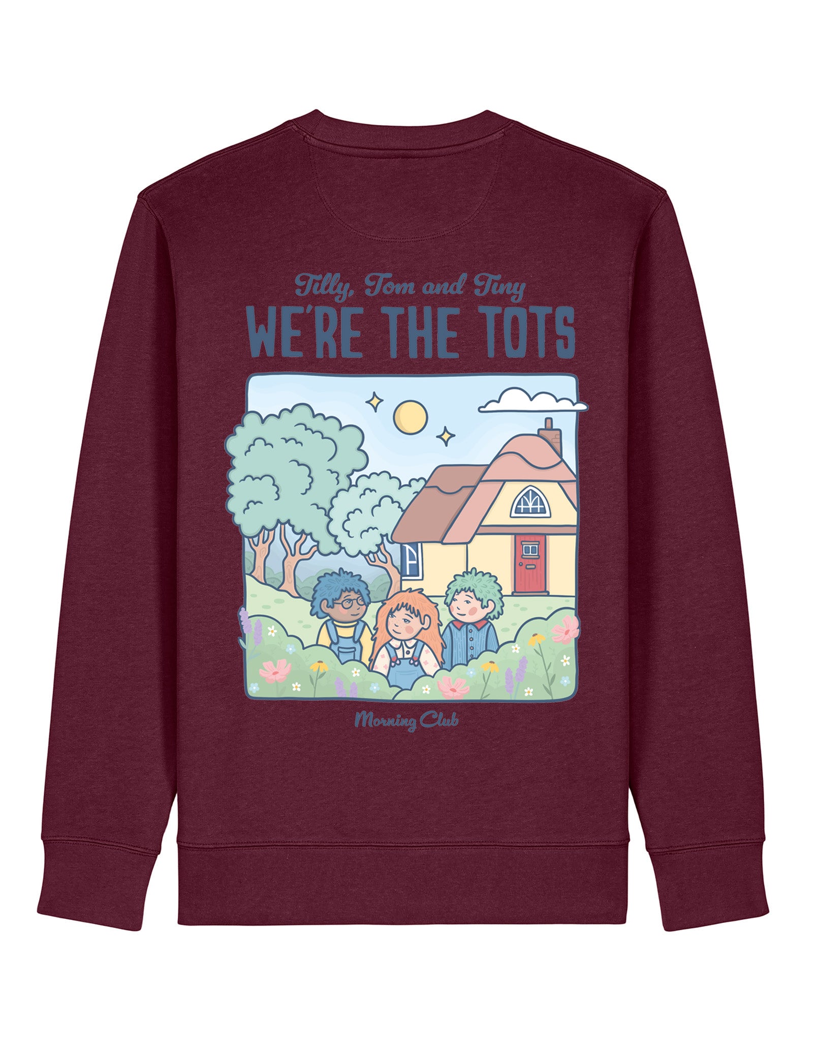 We're the Tots Printed Organic Cotton Sweatshirt