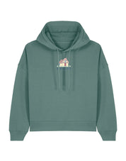 We're the Tots Printed Boxy Organic Cotton Hoodie