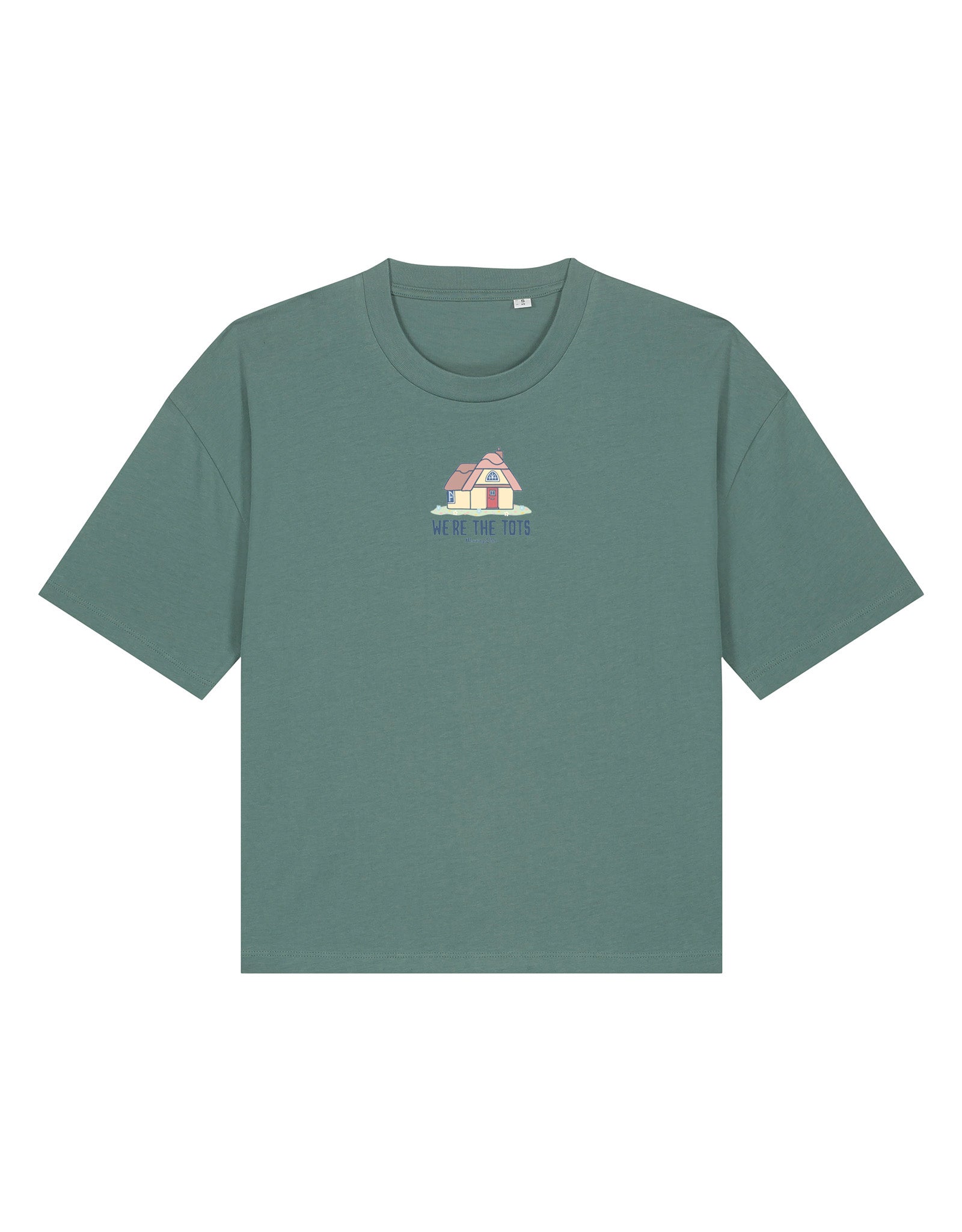 We're the Tots Printed Boxy Organic Cotton Tee