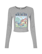 We're the Tots Printed Micro Rib Long Sleeved Tee