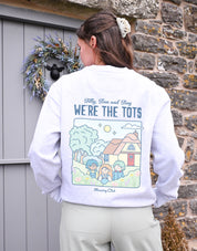 We're the Tots Printed Organic Cotton Sweatshirt