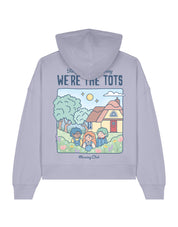 We're the Tots Printed Boxy Organic Cotton Hoodie