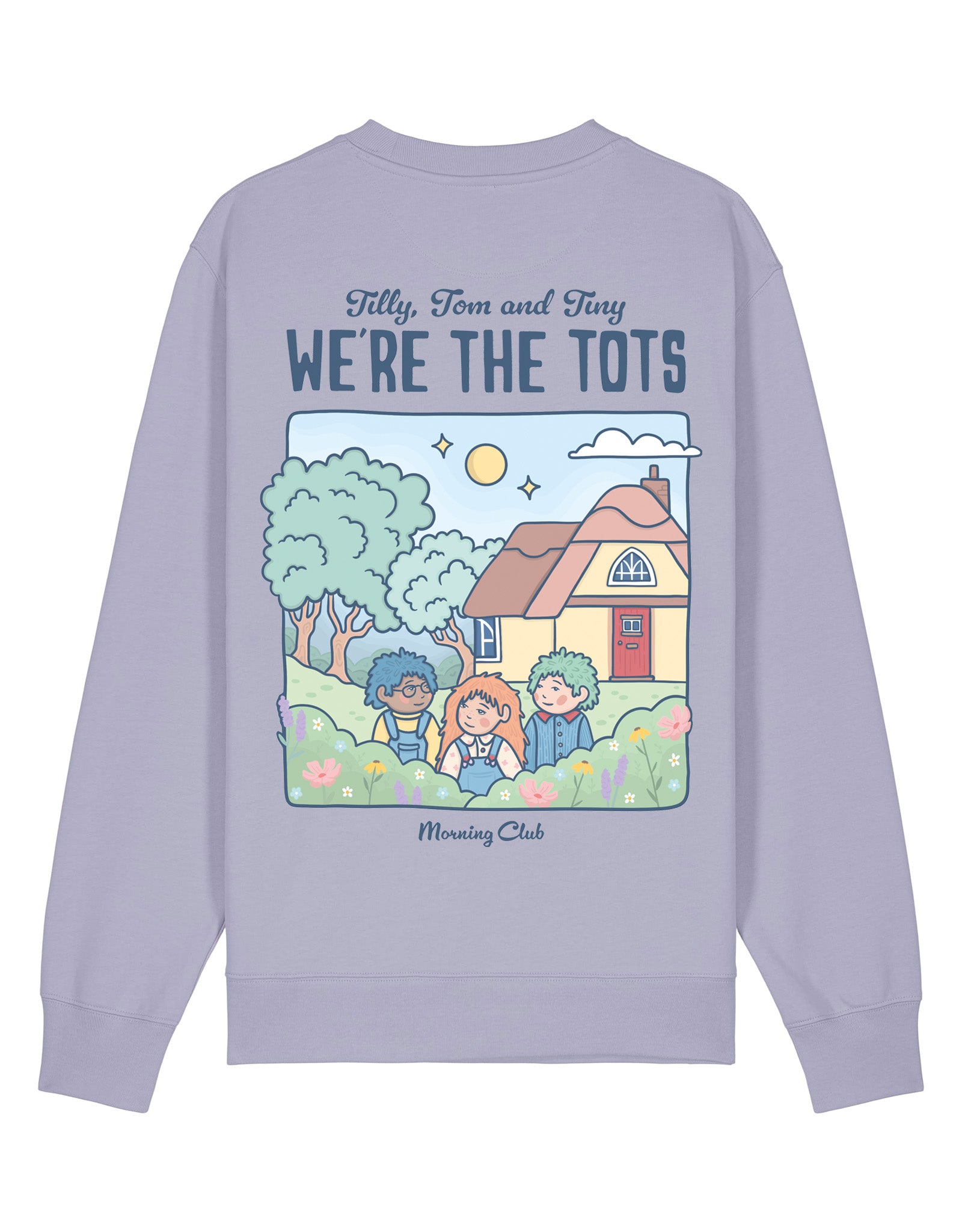We're the Tots Printed Organic Cotton Sweatshirt