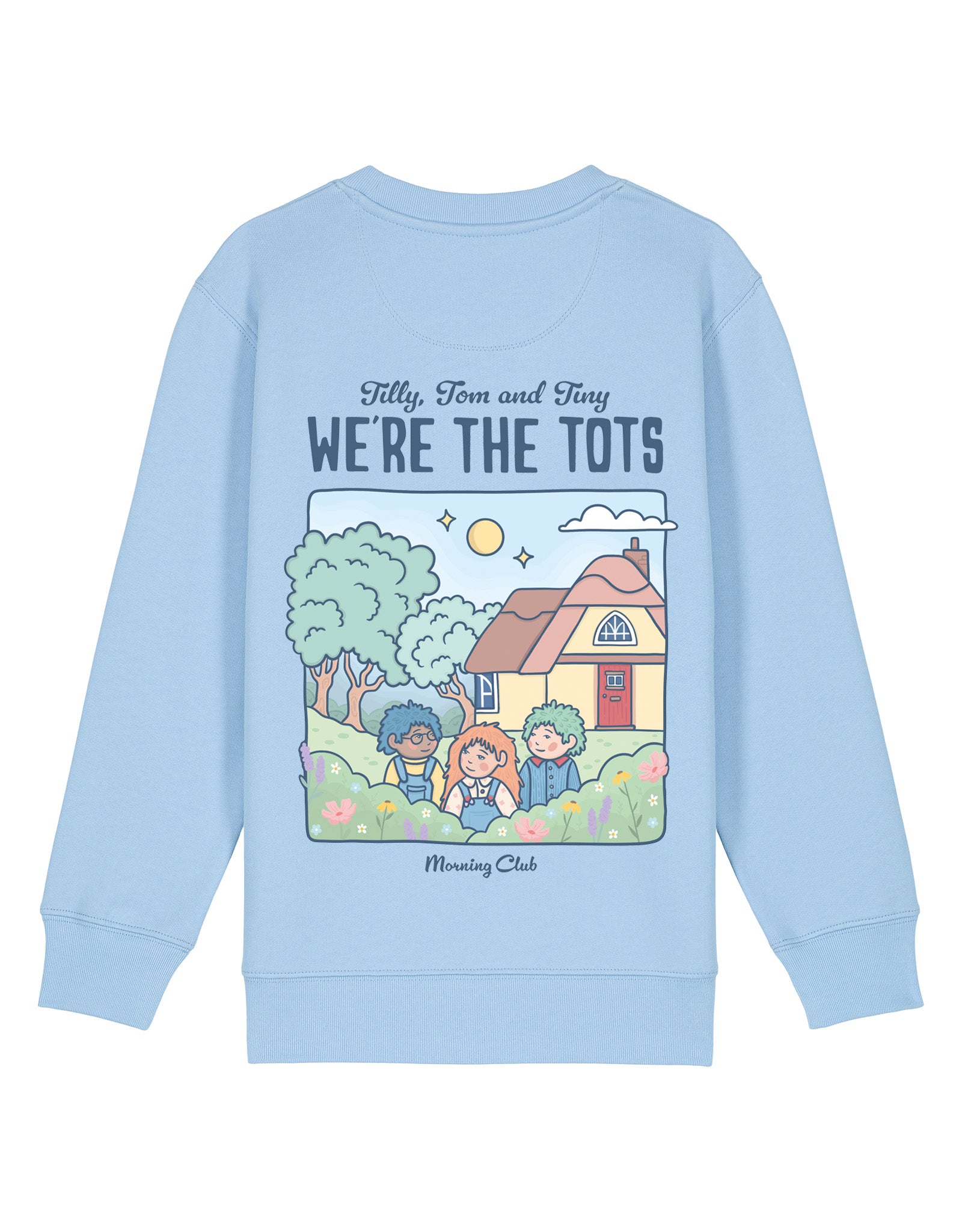We're the Tots Printed Organic Cotton Childrens Sweatshirt