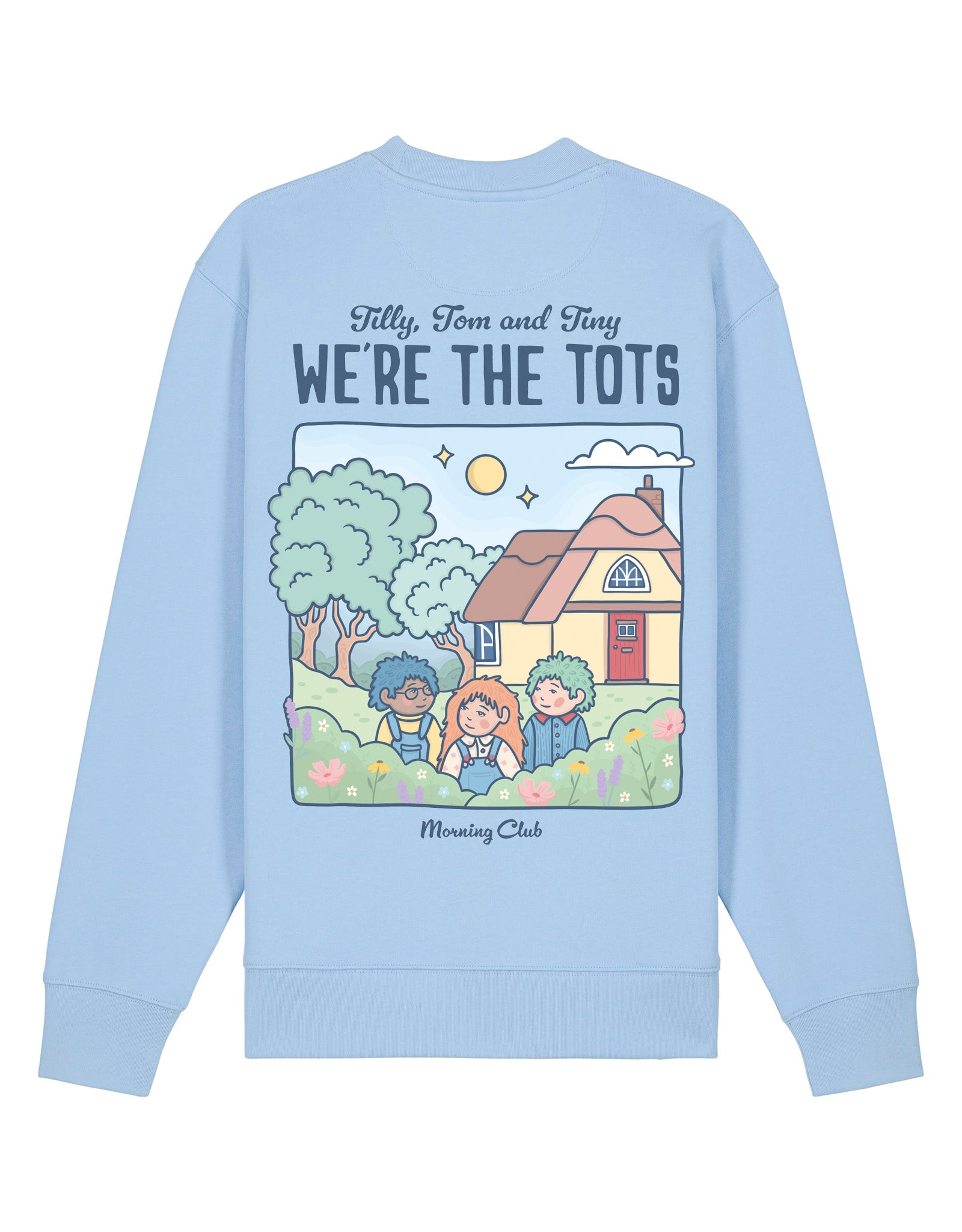 We're the Tots Printed Organic Cotton Sweatshirt