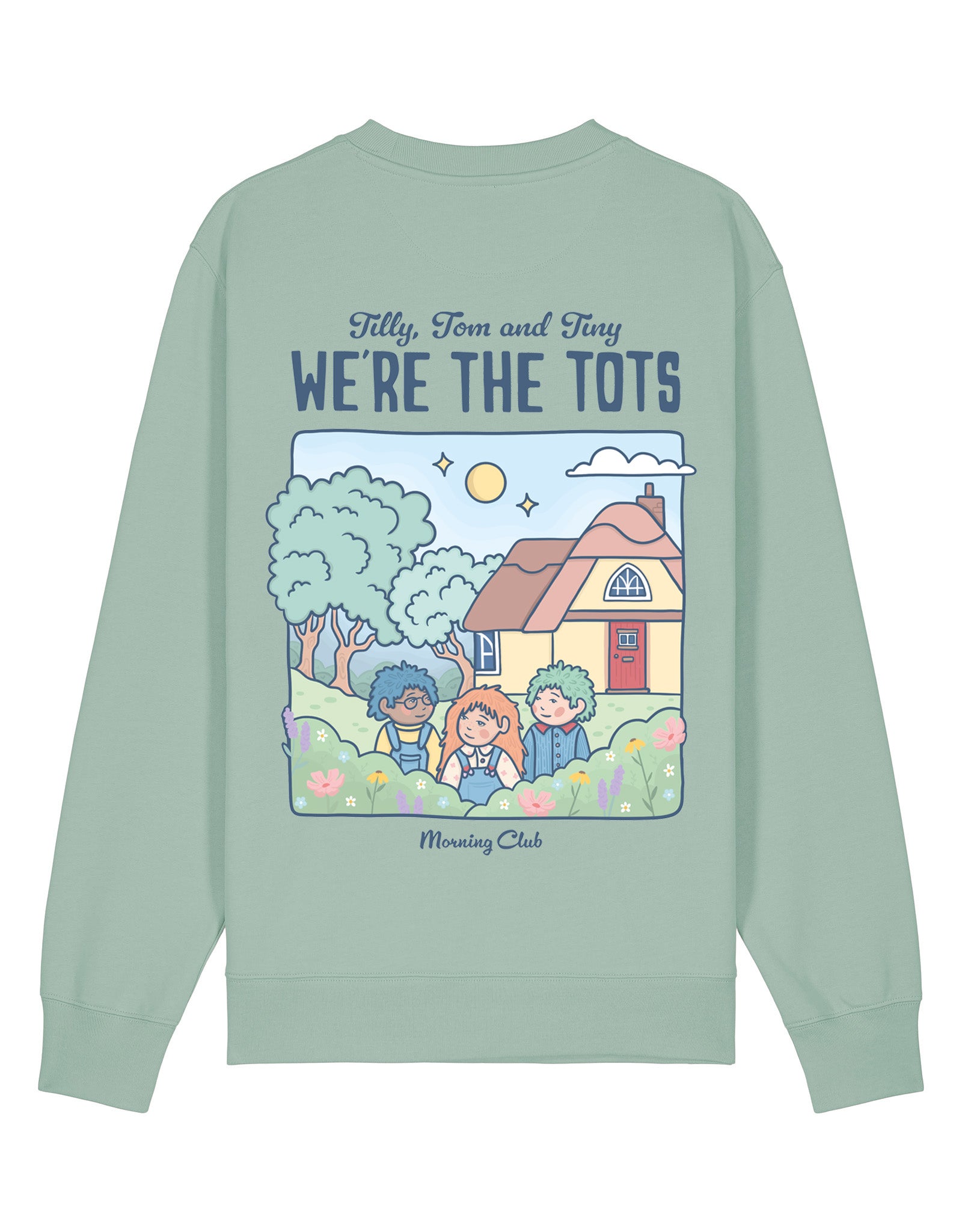 We're the Tots Printed Organic Cotton Sweatshirt