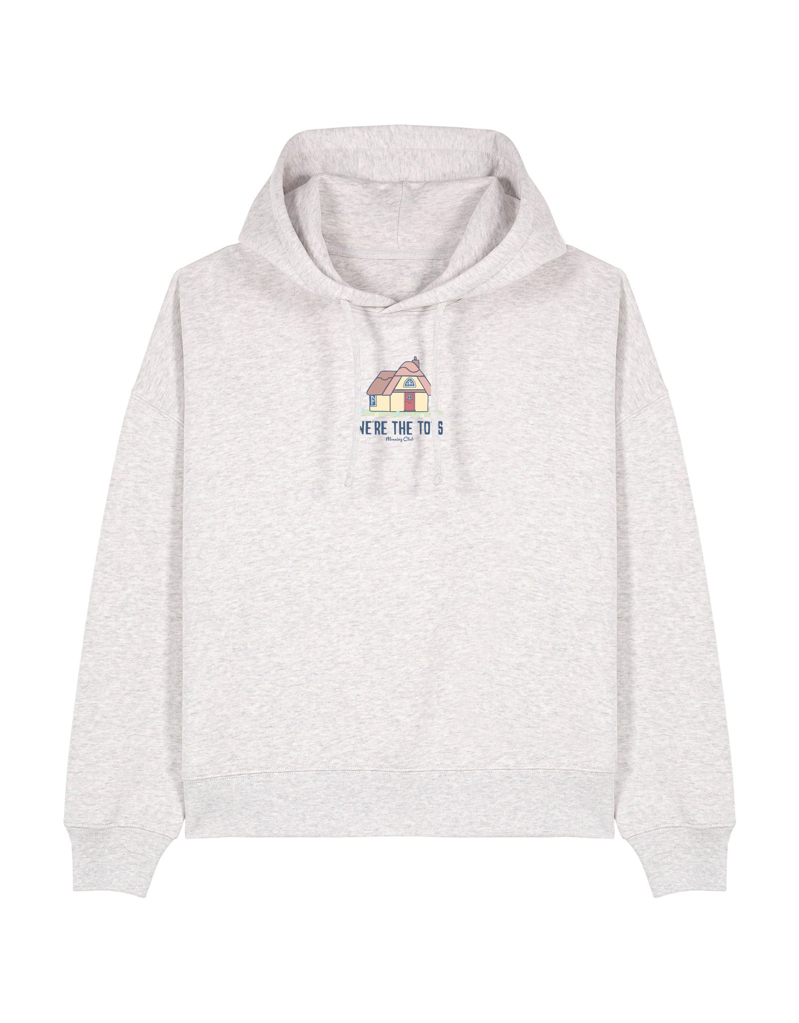 We're the Tots Printed Boxy Organic Cotton Hoodie