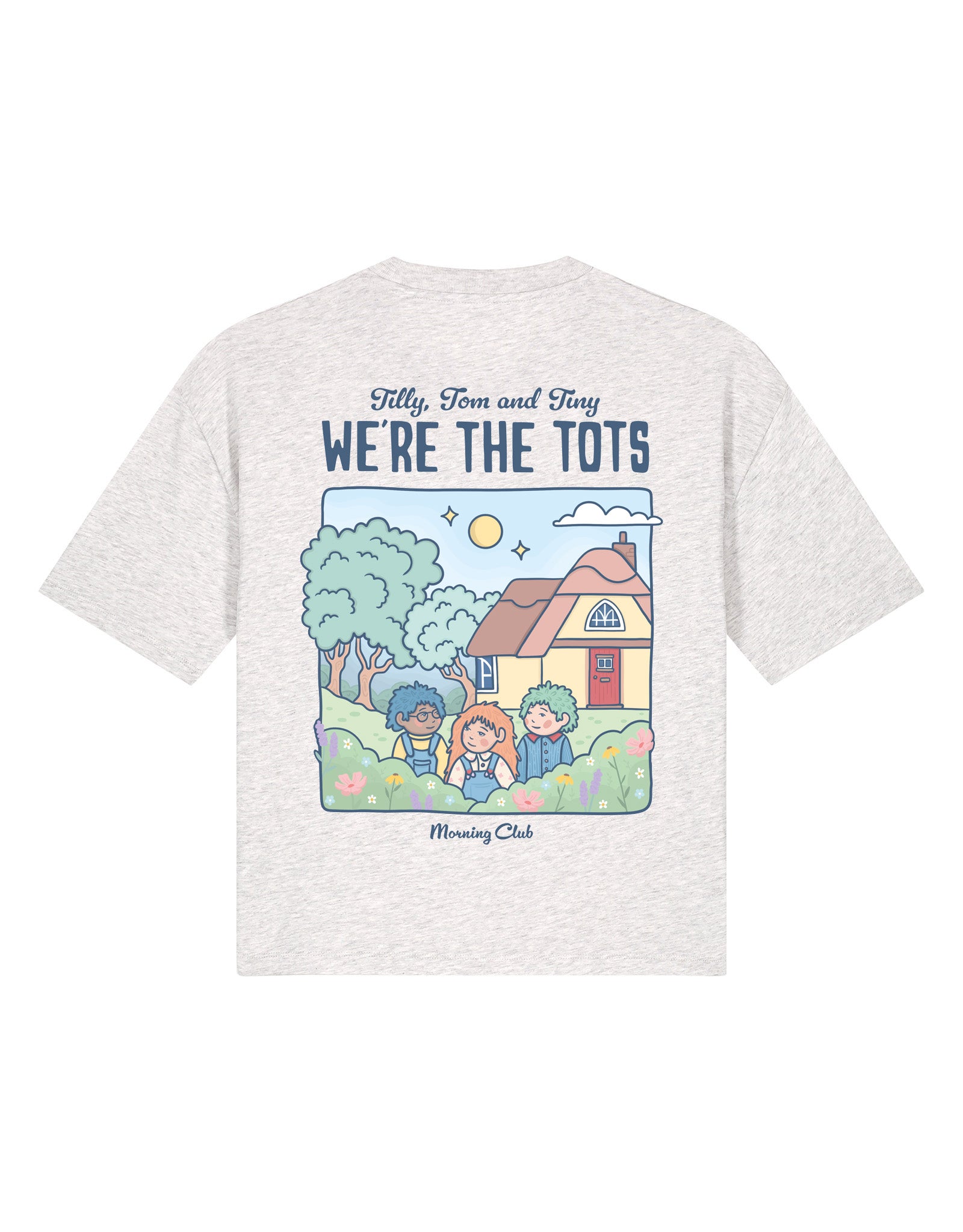 We're the Tots Printed Boxy Organic Cotton Tee
