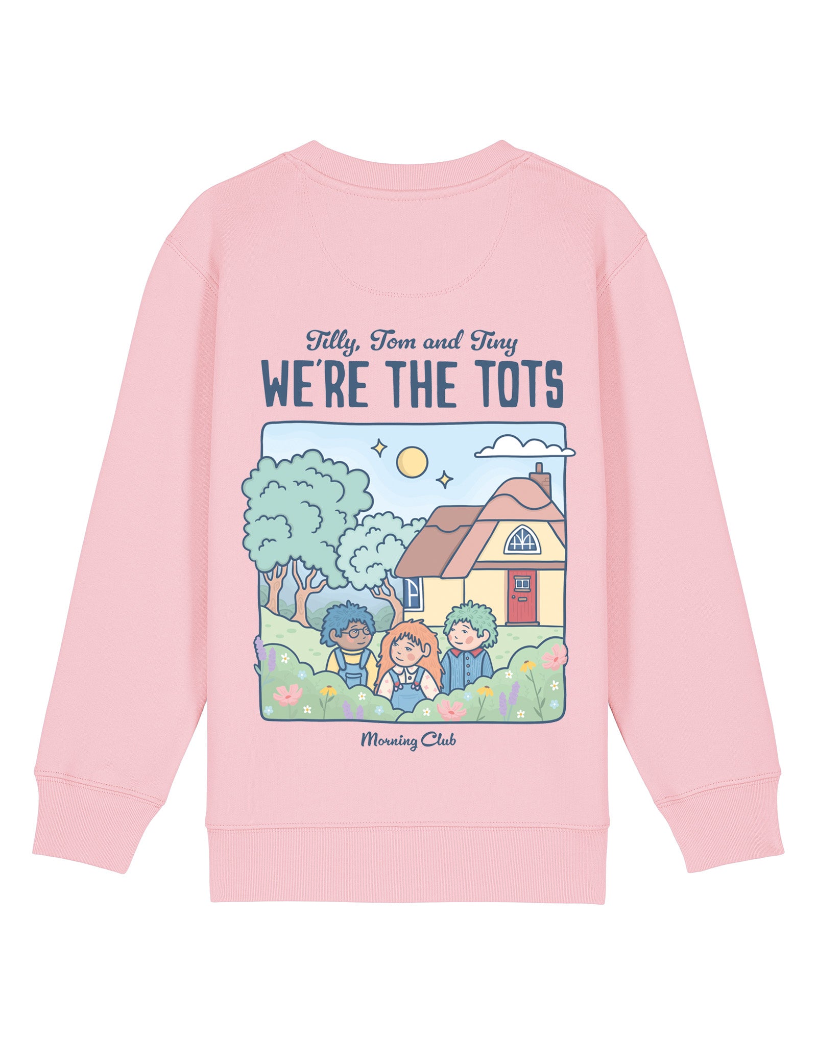 We're the Tots Printed Organic Cotton Childrens Sweatshirt