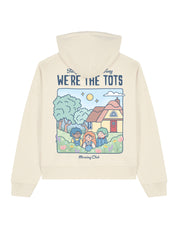 We're the Tots Printed Boxy Organic Cotton Hoodie