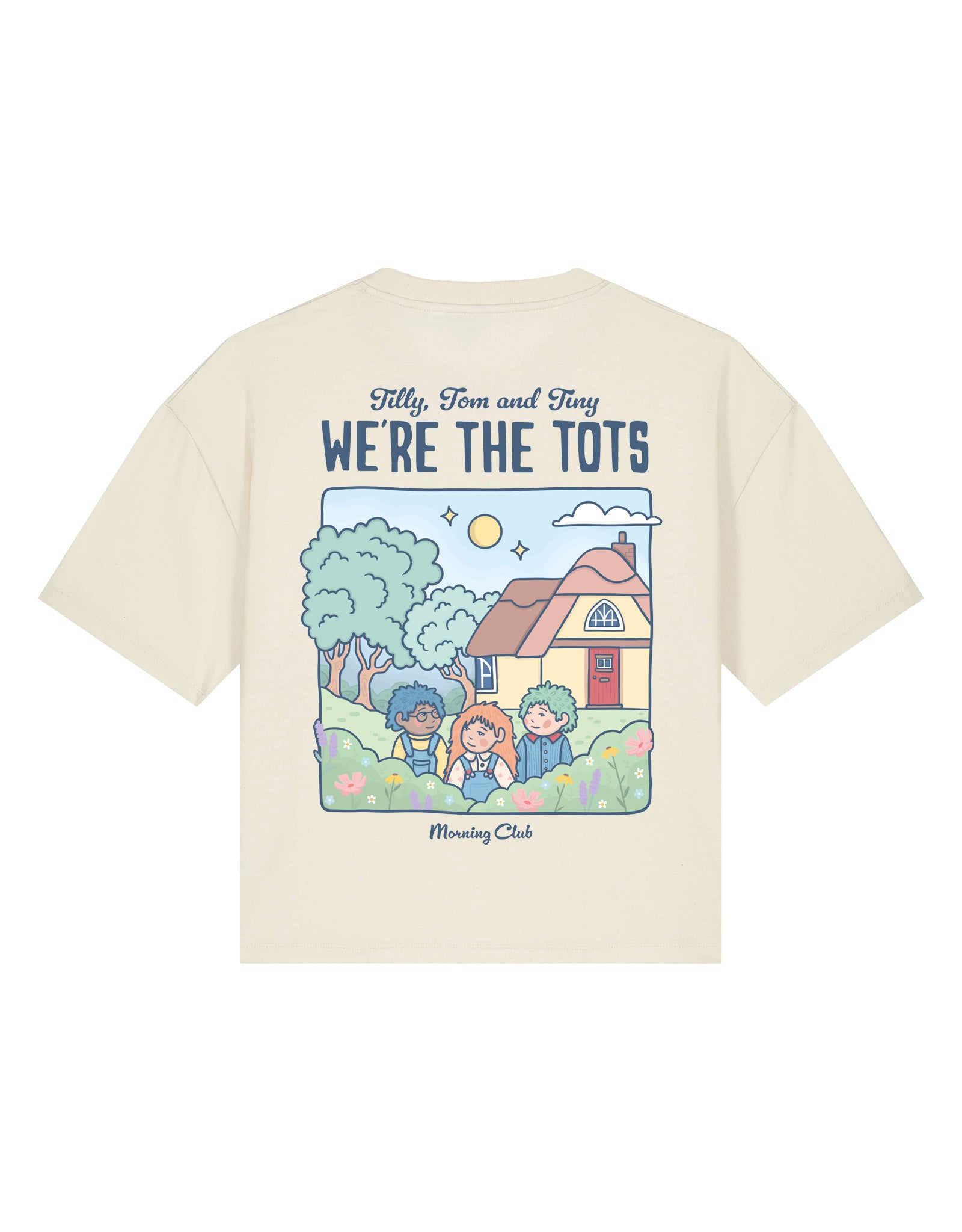 We're the Tots Printed Boxy Organic Cotton Tee
