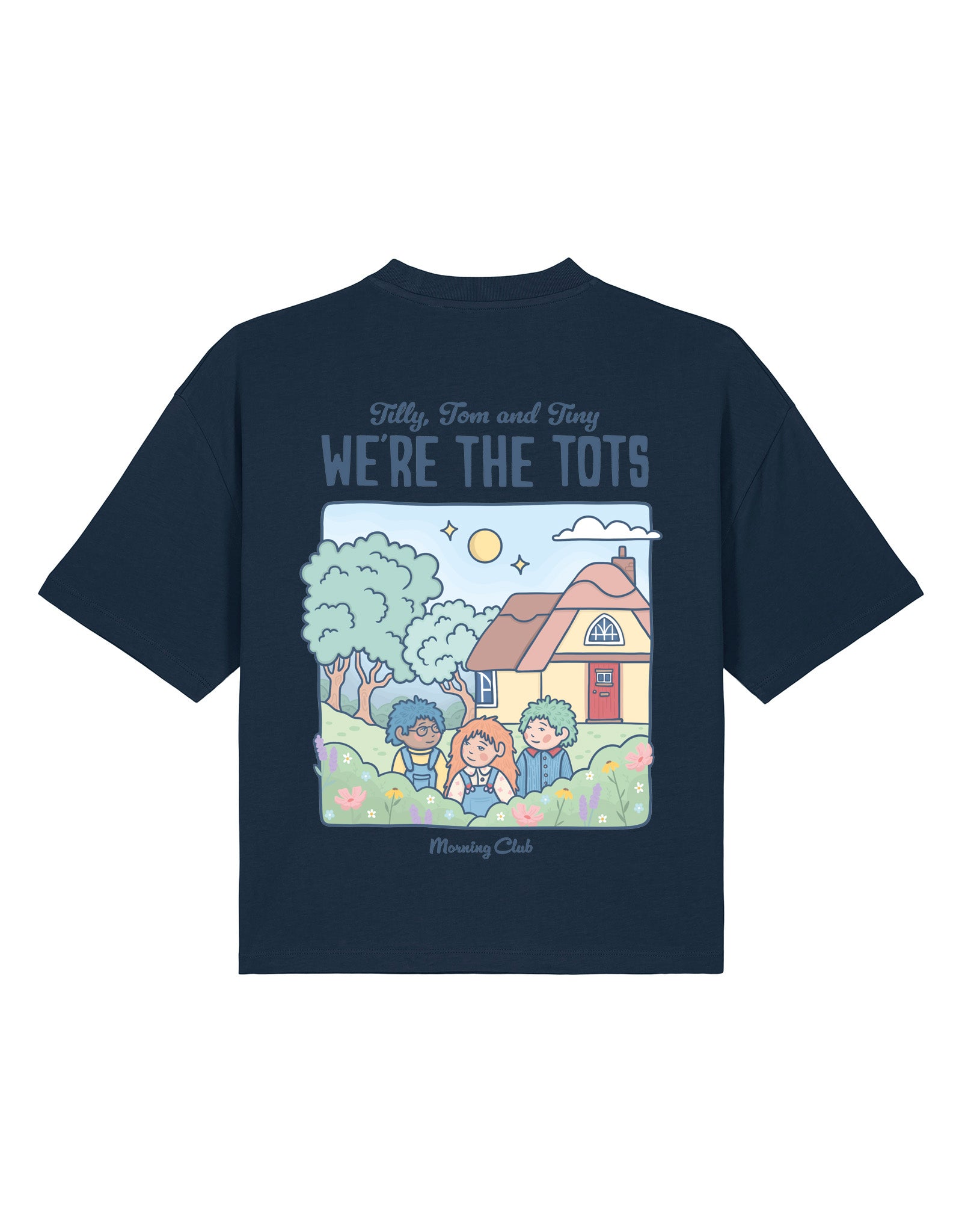 We're the Tots Printed Boxy Organic Cotton Tee
