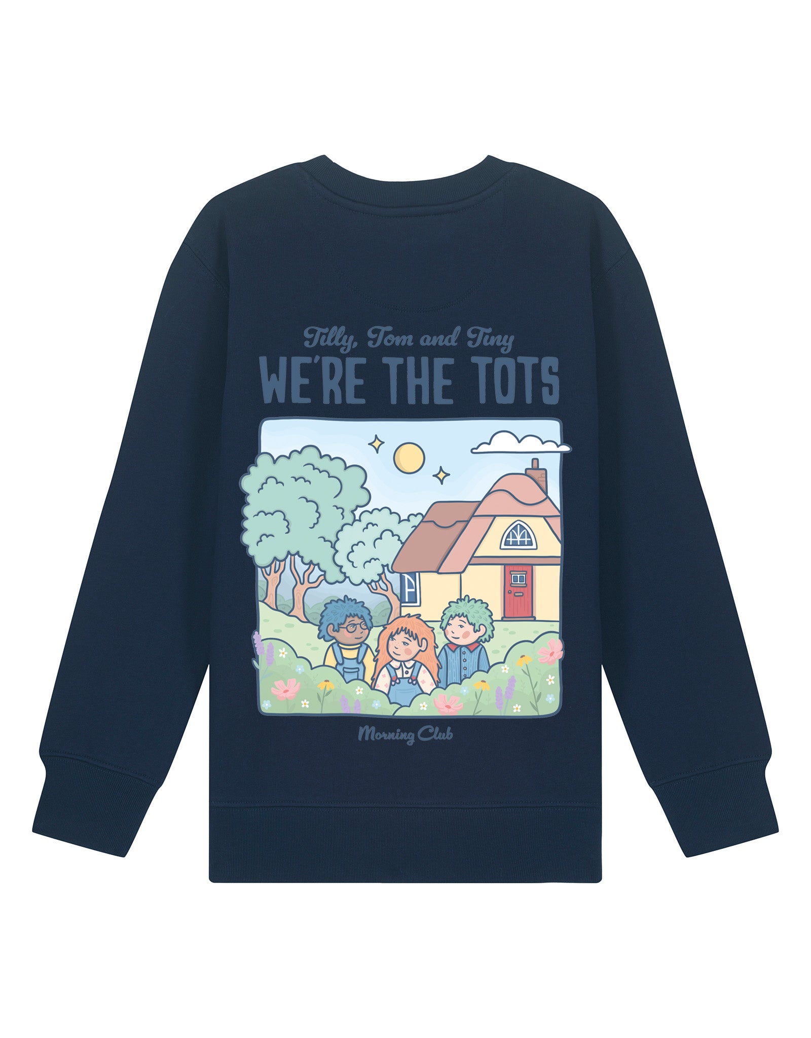 We're the Tots Printed Organic Cotton Childrens Sweatshirt