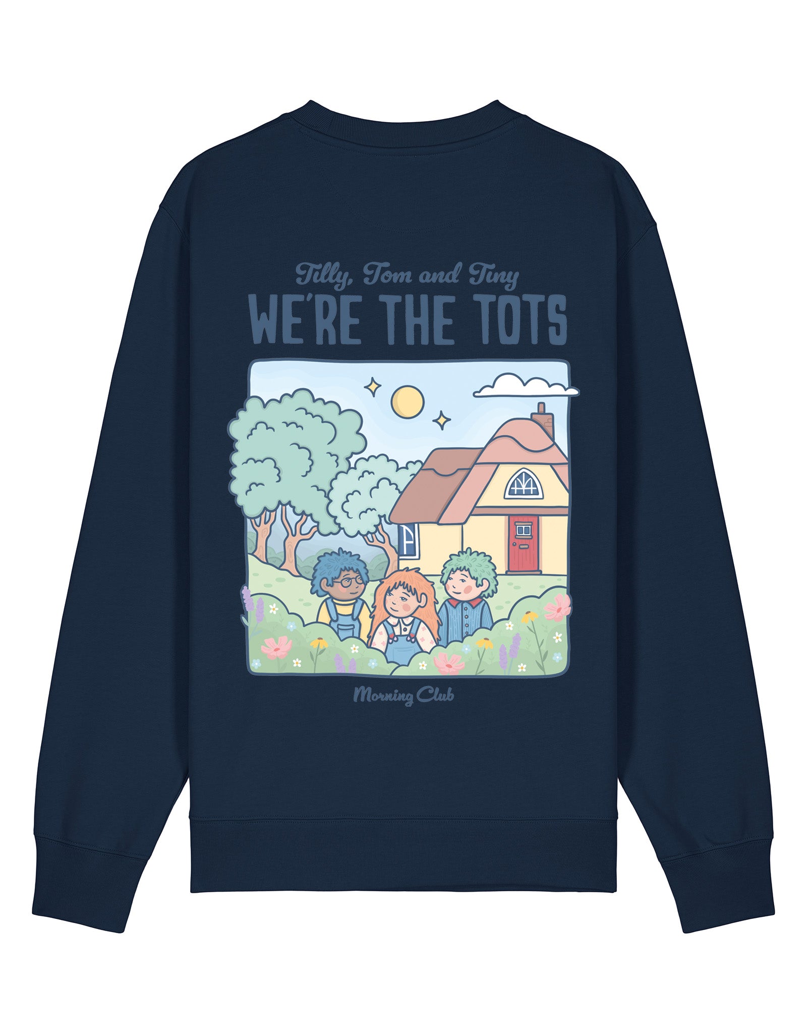 We're the Tots Printed Organic Cotton Sweatshirt