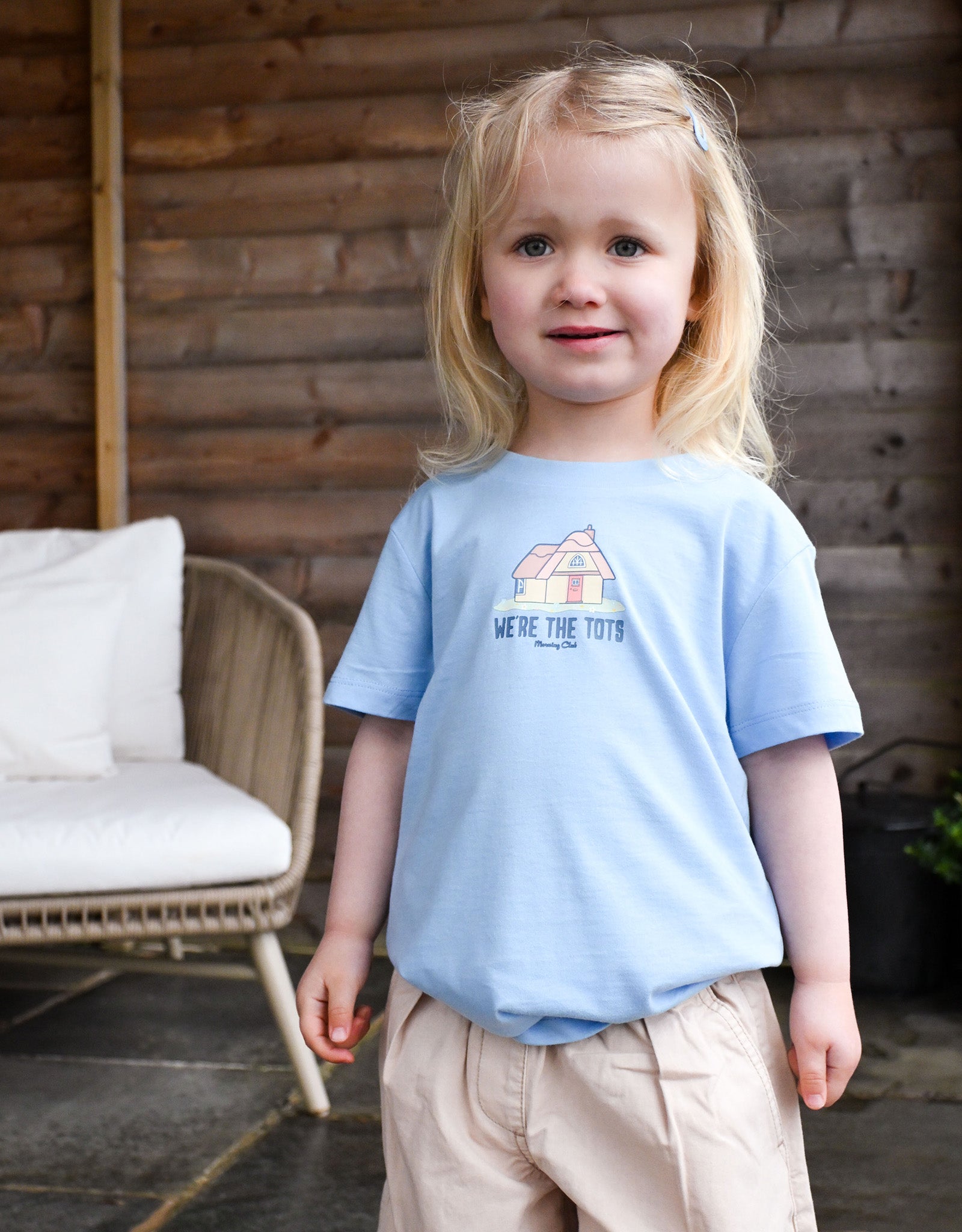 We're the Tots Printed Organic Cotton Childrens T-Shirt