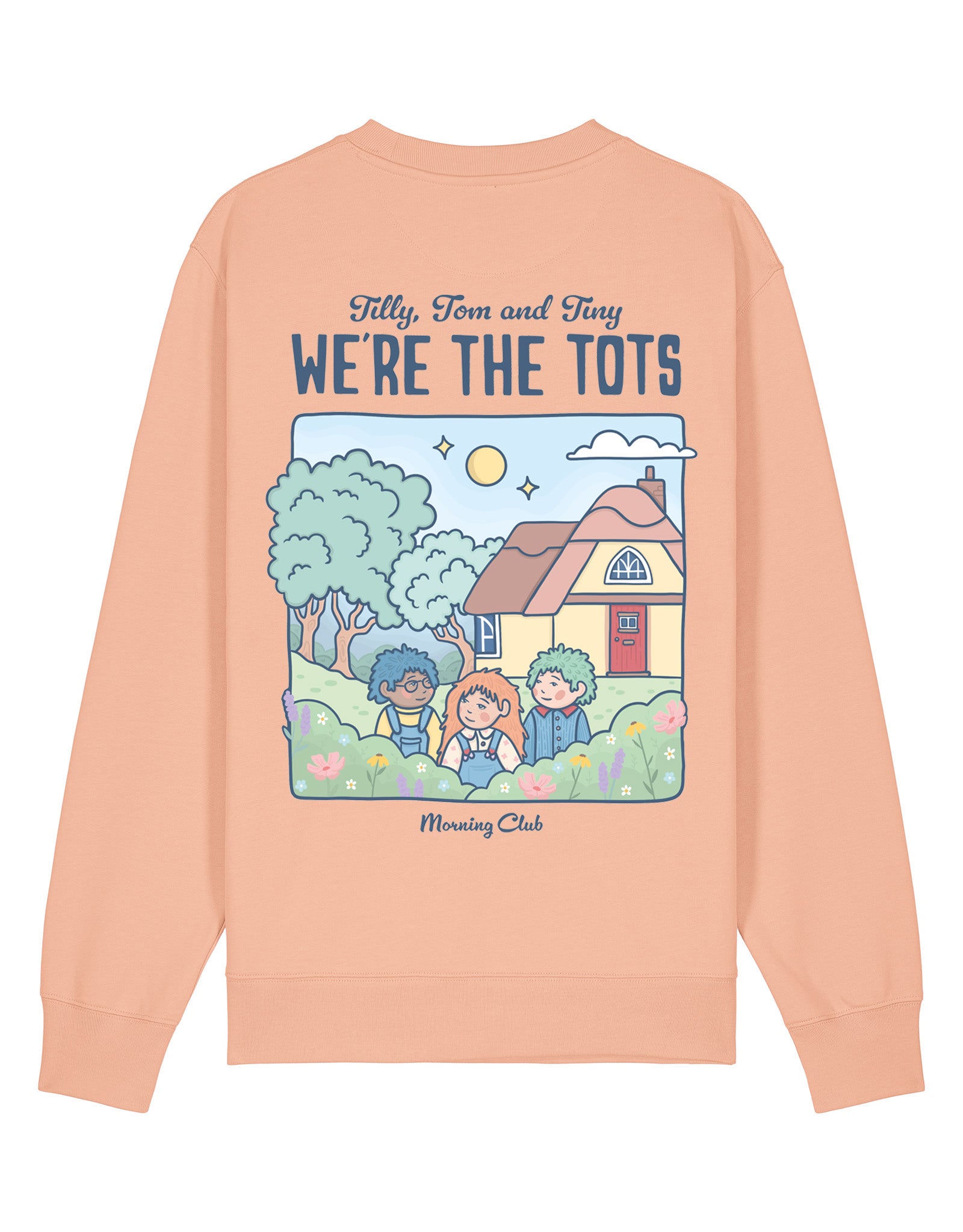 We're the Tots Printed Organic Cotton Sweatshirt