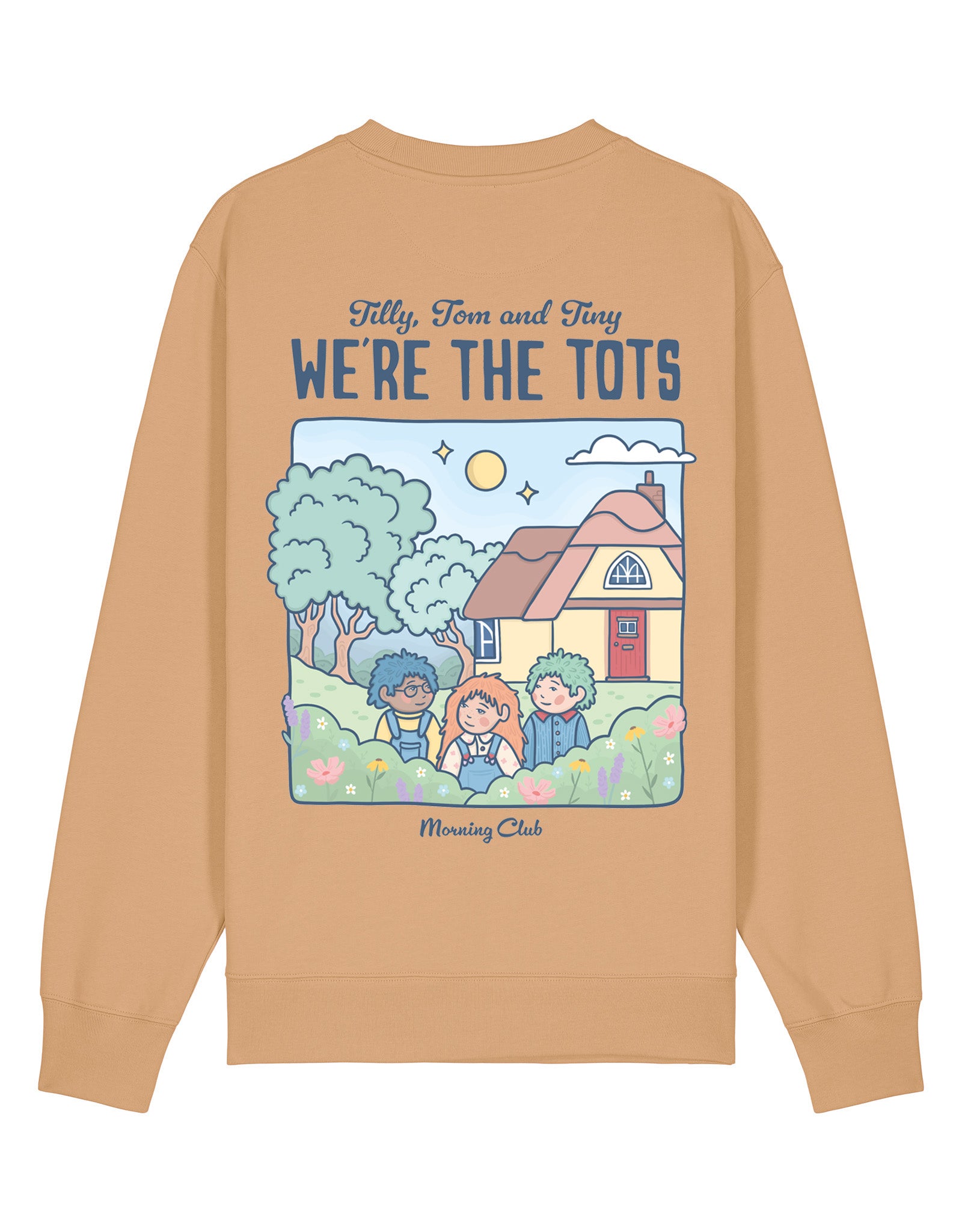 We're the Tots Printed Organic Cotton Sweatshirt