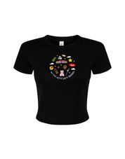 No Toys Left Behind Embroidered Micro Rib Baby Tee
