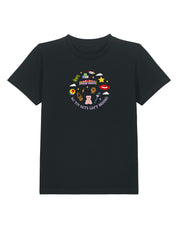 No Toys Left Behind Embroidered Organic Cotton Childrens T-Shirt