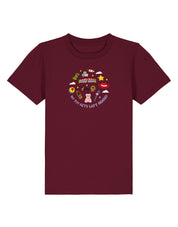 No Toys Left Behind Embroidered Organic Cotton Childrens T-Shirt